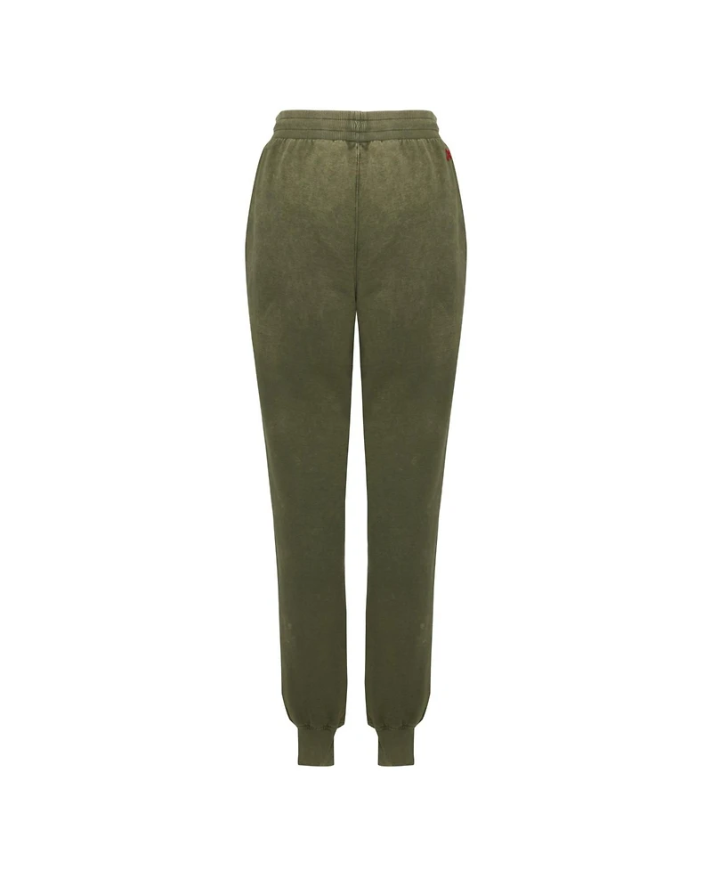 Pcfg Men's Acid Washed Track Sweatpant - Black