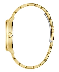 Guess Men's Analog Gold-Tone Steel Watch, 42mm