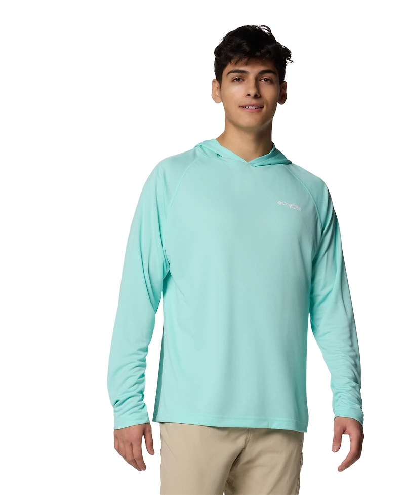 Columbia Men's Pfg Solar Stream Moisture-Wicking Upf 50 Hoodie