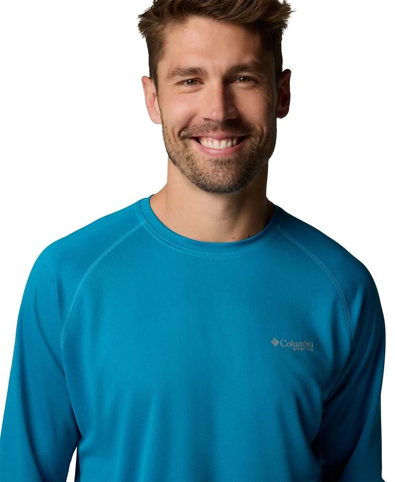 Columbia Men's Pfg Solar Stream Performance Long-Sleeve Shirt