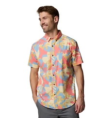 Columbia Men's Rapid Rivers Printed Short Sleeve Shirt