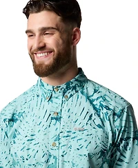 Columbia Men's Rapid Rivers Printed Short Sleeve Shirt