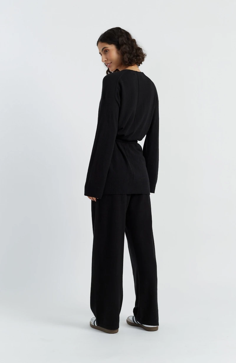 Chinti & Parker Women's Wool Cashmere Blend Belt Wrap Cardigan