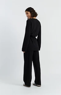 Chinti & Parker Women's Wool Cashmere Blend Belt Wrap Cardigan