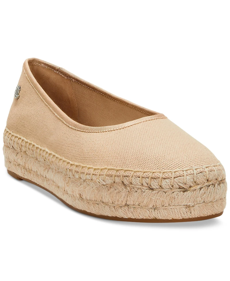 Lauren Ralph Women's Luize Espadrille Ballet Flats