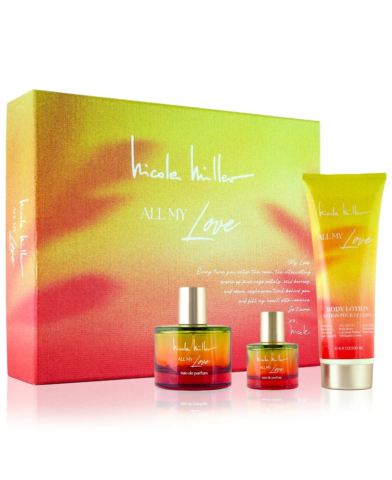 Nicole Miller 3-Pc. All My Love Eau de Parfum Gift Set