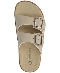 Journee Collection Tula Slip-On Flat Sandals