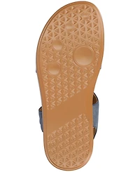 Journee Collection Women's Mira Footbed Flat Sandals