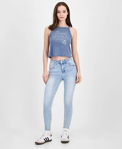 Gogo Jeans Juniors' Stretch Curvy Skinny Jeans