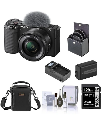 Sony Sony Zv-E10 Mirrorless Vlog Camera with 16-50mm Lens, Black