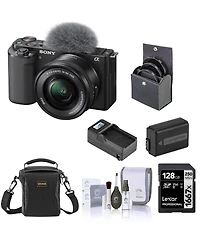 Sony Sony Zv-E10 Mirrorless Vlog Camera with 16-50mm Lens, Black