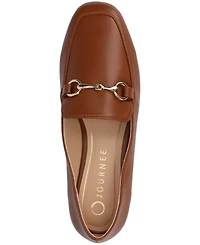 Journee Collection Women's Lacie Slide Op Tailored Loafers
