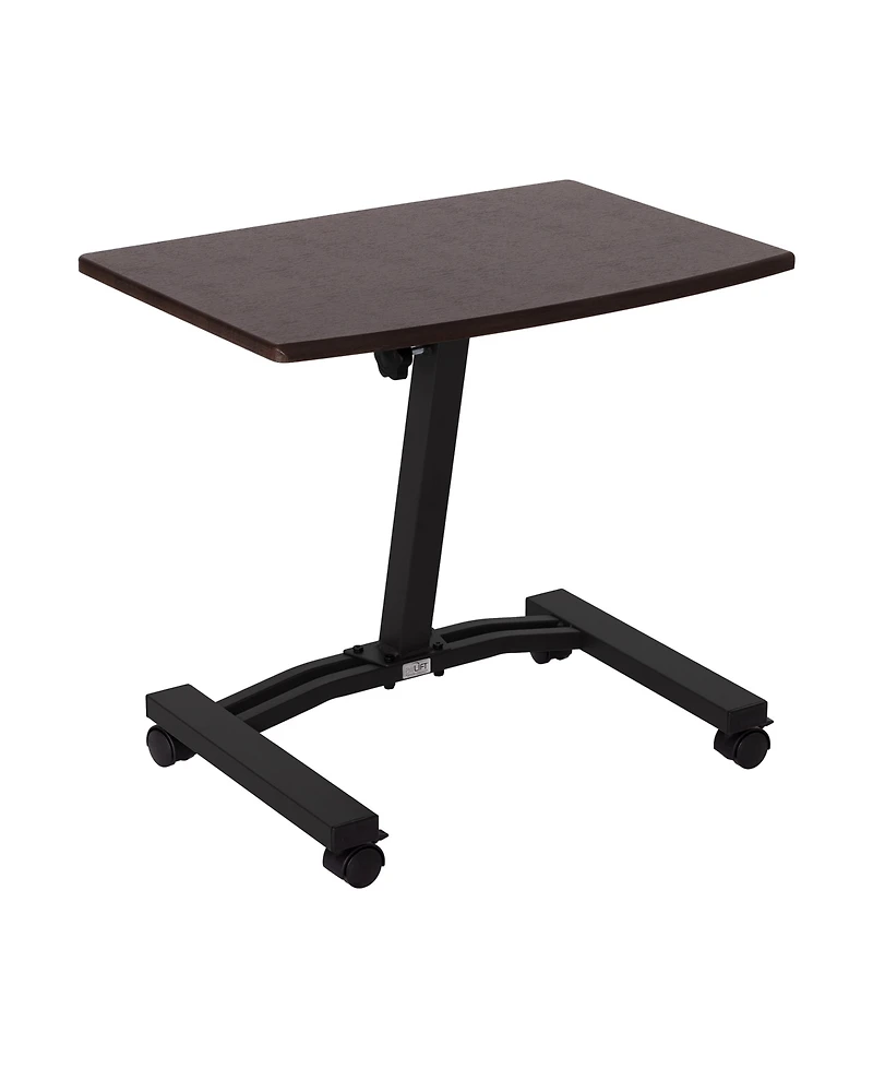 Seville Classics Mobile Laptop Sitting Desk Cart