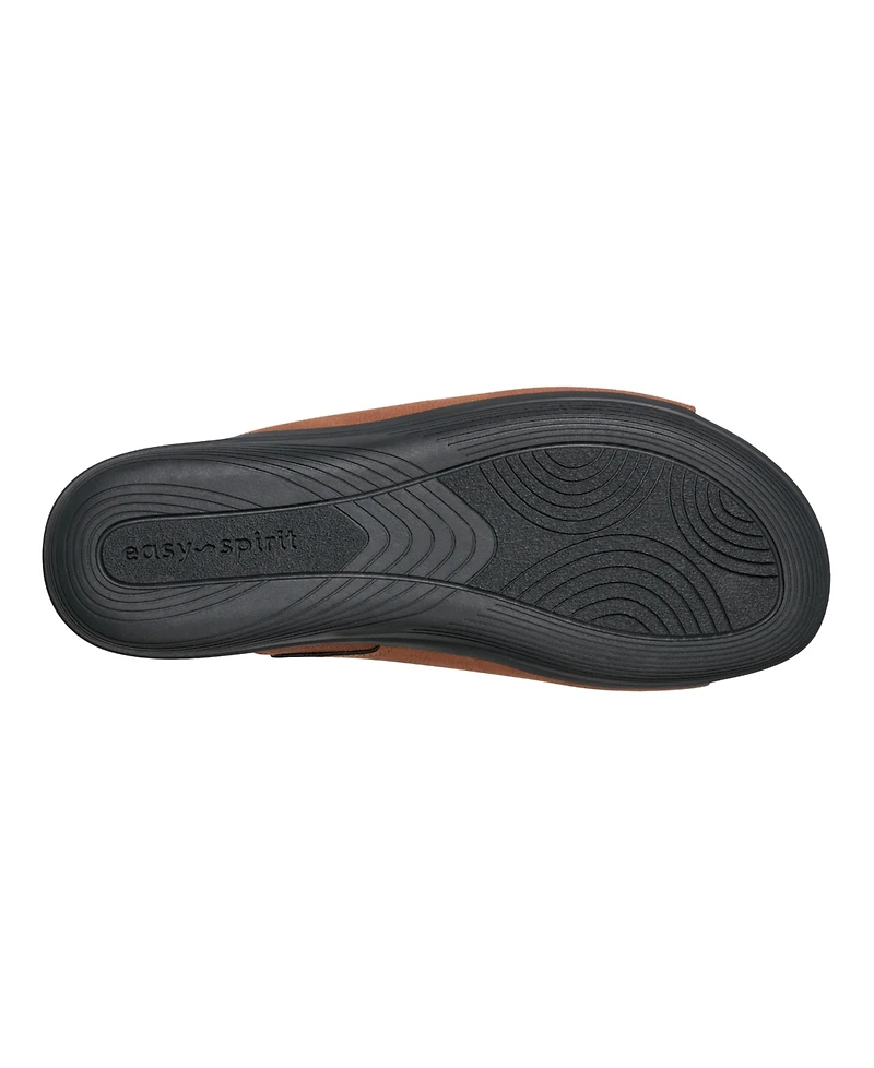 Easy Spirit Women's Bowen Double Band Low Wedge Sandals
