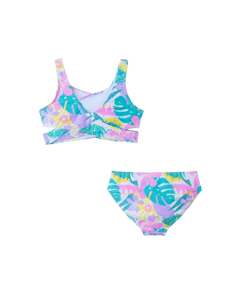 Toddler/Child Girls Tropical Print Bikini