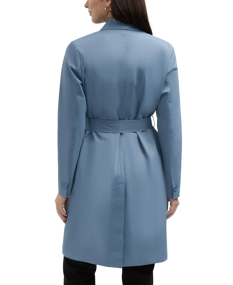 Ellen Tracy Women s Classic Long Trench