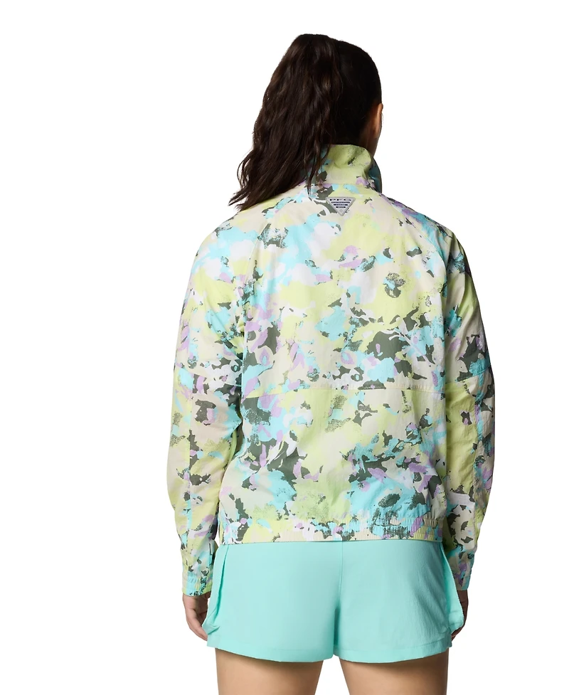 Columbia Women's Pfg Open Water Windbreaker Jacket