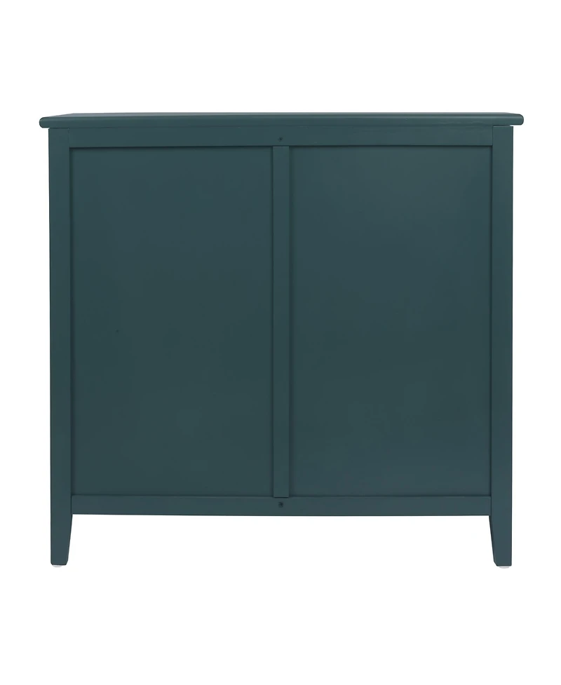 3 Drawer Storage Cabinet Rattan Dressers Chest of Drawers Entryway Cabinet Bedside Table Dresser for Bedroom Living Room