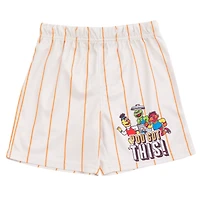 Sesame Street Toddler Boys Mesh Jersey Athletic Tank Top and Basketball Shorts Outfit Set