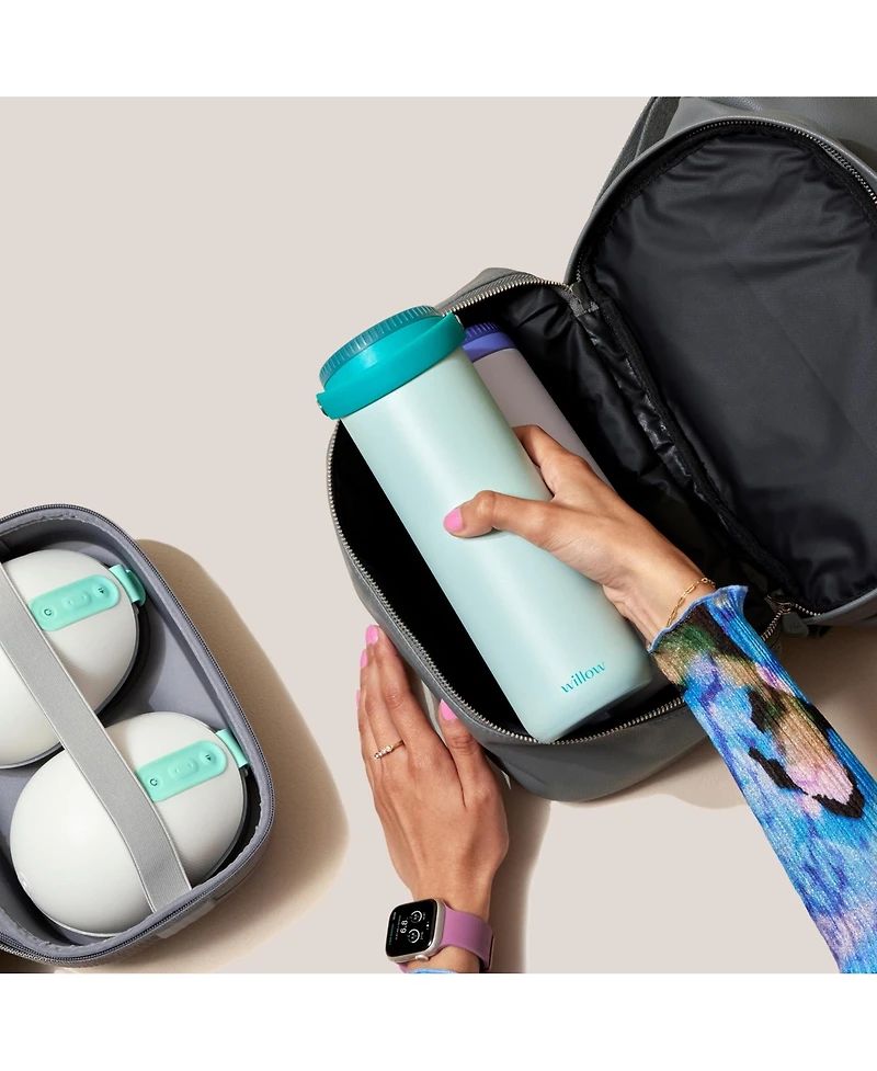 Willow Portable Milk Cooler, Teal