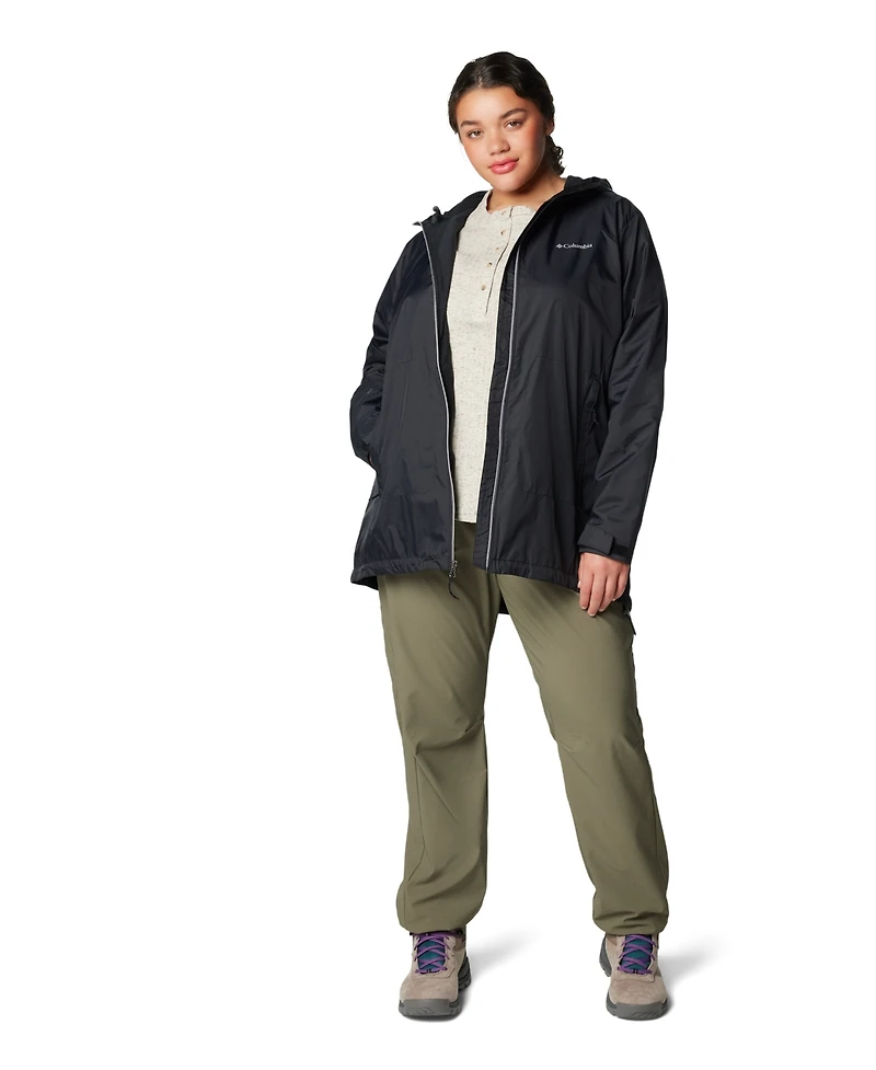 Columbia Plus Switchback Lined Long Zipper Jacket