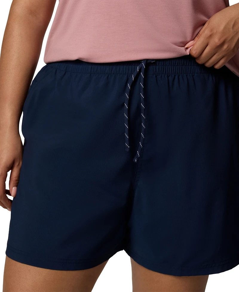 Columbia Plus Blue Vista Hill Elastic Shorts
