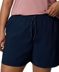 Columbia Plus Blue Vista Hill Elastic Shorts