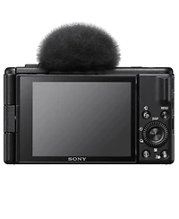 Sony Zv-1F Vlogging Camera, Black, Bundle with SanDisk Extreme 32GB Sd Card, Camera Bag for Point and Shoot Camera and Accessories, Complete Sony Digi