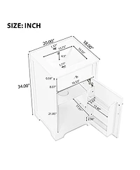 Streamdale 20" Bathroom Vanity with Sink, Soft-Close Cabinet and Storage