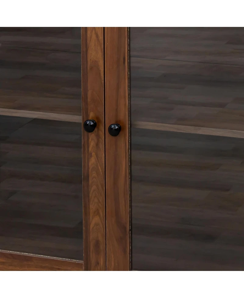 Streamdale 63" Kitchen Hutch Cabinet with Storage