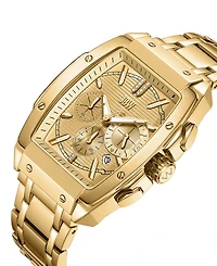Jbw Men's Echelon Diamond Gold-Plated Stainless-Steel Watch