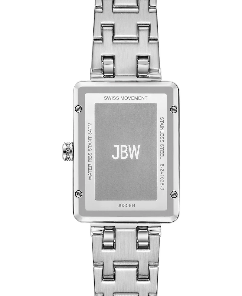 Jbw Women's Mink Diamond Stainless Steel Watch