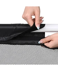Yescom Mesh Cover Replacement for 214 Gallon Mesh Pool Storage Bin Cart Xx-Large Black