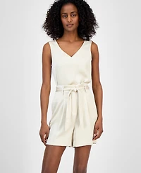 Anne Klein Women's Paper Bag Waist Shorts