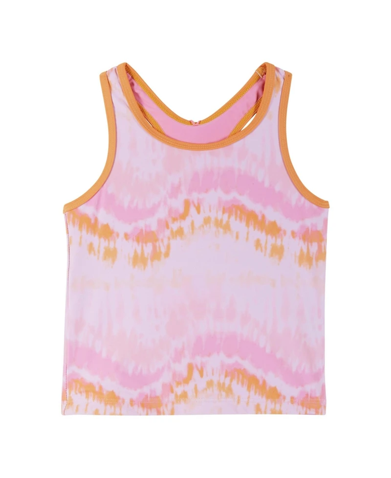 Andy & Evan Big Girls Toddler/Child Reversible Tankini Set