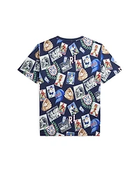 Polo Ralph Lauren Big Boys Baseball-Print Jersey T-Shirt