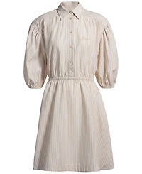 Boss by Hugo Women's Striped Cotton Shirt Dress