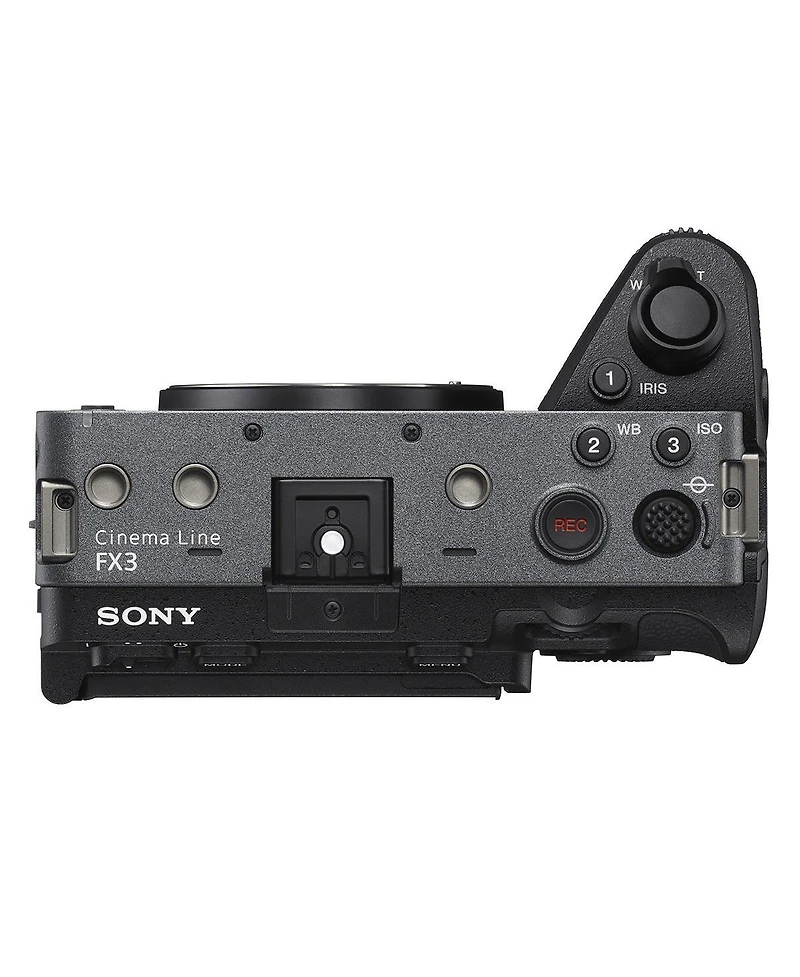 Sony Sony Alpha FX3 Full-Frame Cinema Line Camera Bundle, With 128GB Sd Card, Extra Battery With Usb-c Charging Port, Care Cleaning Kit for Digital Vi