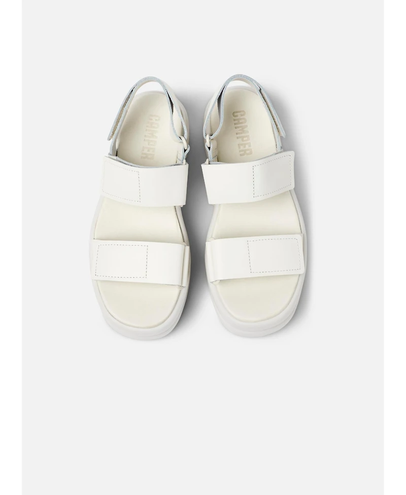 Camper Pelotas Flota Up Leather Sandals