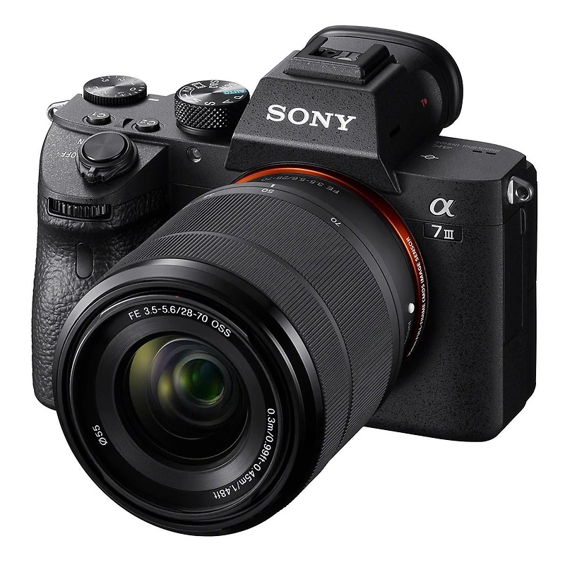Sony Sony Alpha a7 Iii Full Frame Mirrorless Digital Interchangeable-Lens Camera with Fe 28-70mm Lens