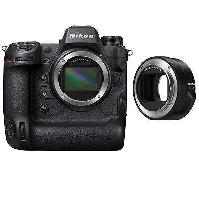 Nikon Z 9 Mirrorless Camera with Ftz Ii Mount Adapter