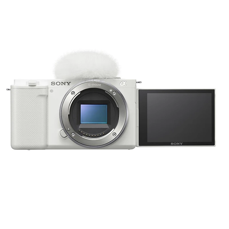 Sony Sony Zv-E10 Aps-c Mirrorless Interchangeable Lens Vlogging Camera, White