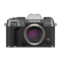Fujifilm X-T50 Mirrorless Camera, Charcoal Silver, Bundle with Li-Ion Battery, 64GB Sdxc Memory Card and Shoulder Bag
