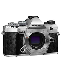 Om System Om-5 Mirrorless Camera, Silver