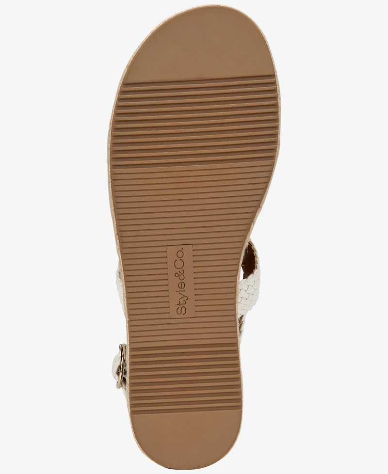 Style & Co Women's Ashlandd Flat Sandals, Created for Macy's