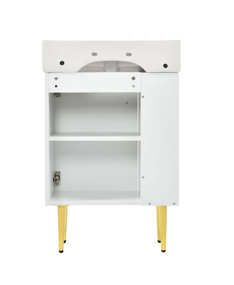 Streamdale (Cabinet Only) 21.6" Bathroom vanity (Sink not included
