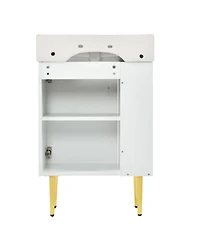 Streamdale (Cabinet Only) 21.6" Bathroom vanity (Sink not included