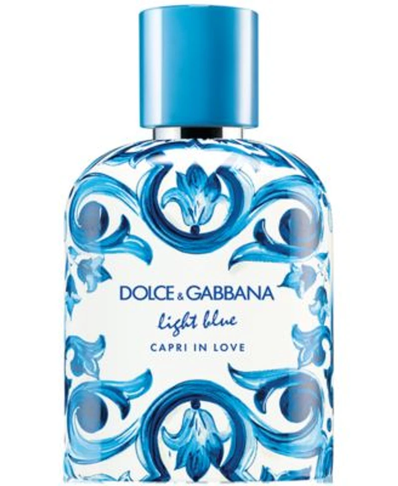 Mens Light Blue Capri In Love Eau De Parfum Fragrance Collection