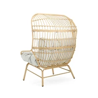 Streamdale Palos Outdoor Wicker Loveseat - Light Brown