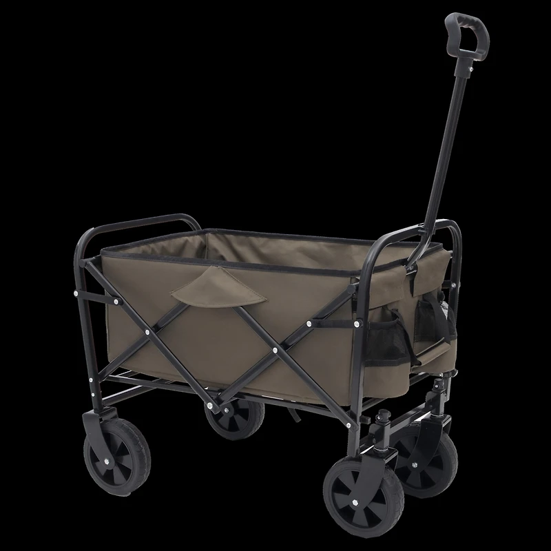 Streamdale Multi-Purpose Collapsible Wagon with Liners Camping, Beach, Grocery